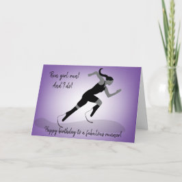 Tarjeta de cumpleaños de chica Blade Runner