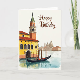 Tarjeta de cumpleaños de Ciudad Soleada