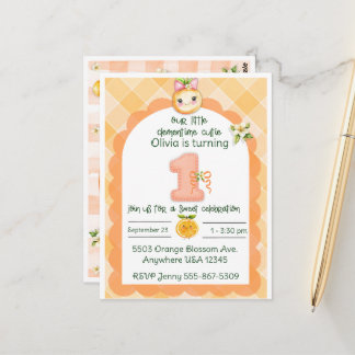 Tarjeta de cumpleaños de Clementine Cutie por su p