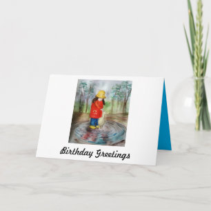 Tarjeta de cumpleaños de Clima para Patos