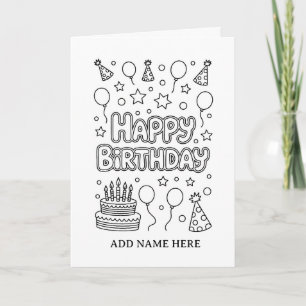 tarjeta de cumpleaños de coche de carreras doblada