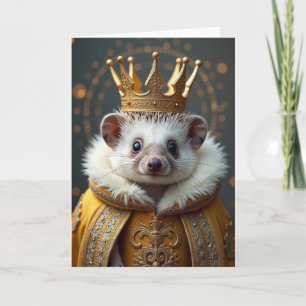 Tarjeta de cumpleaños de Corona Real Espinosa