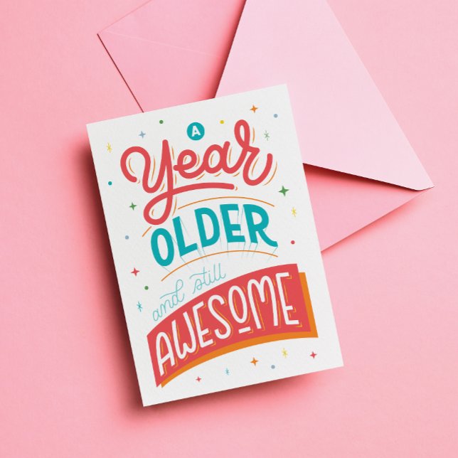 Tarjeta de cumpleaños de cotización de un año mayo (Subido por el creador)