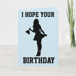 TARJETA DE CUMPLEAÑOS DE CRIADA FRANCESA