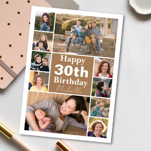 Tarjeta de cumpleaños de cualquier Personalizado d