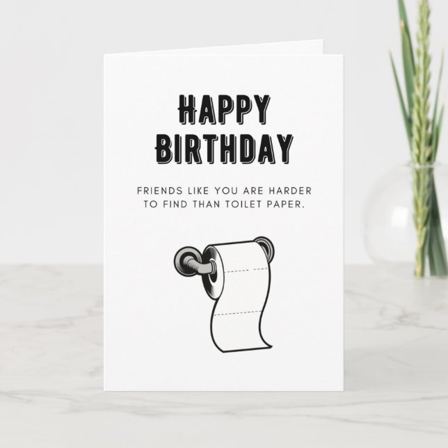 Tarjeta de cumpleaños de cuarentena (Anverso)