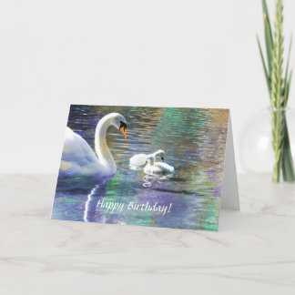 Tarjeta de cumpleaños de Cygnons Personalizado