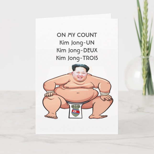 Tarjeta de cumpleaños de Da Bomb (Anverso)