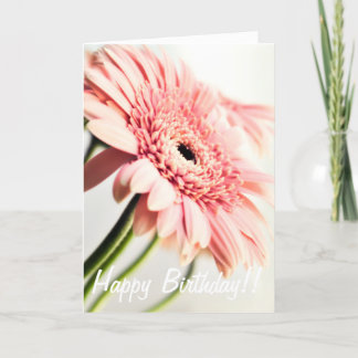 Tarjeta de cumpleaños de Daisy Rosa