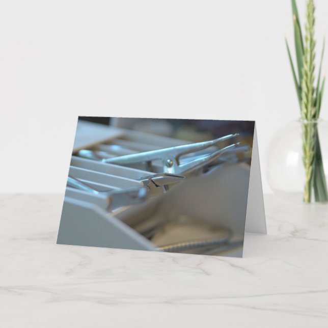 Tarjeta de cumpleaños de dentista (Anverso)