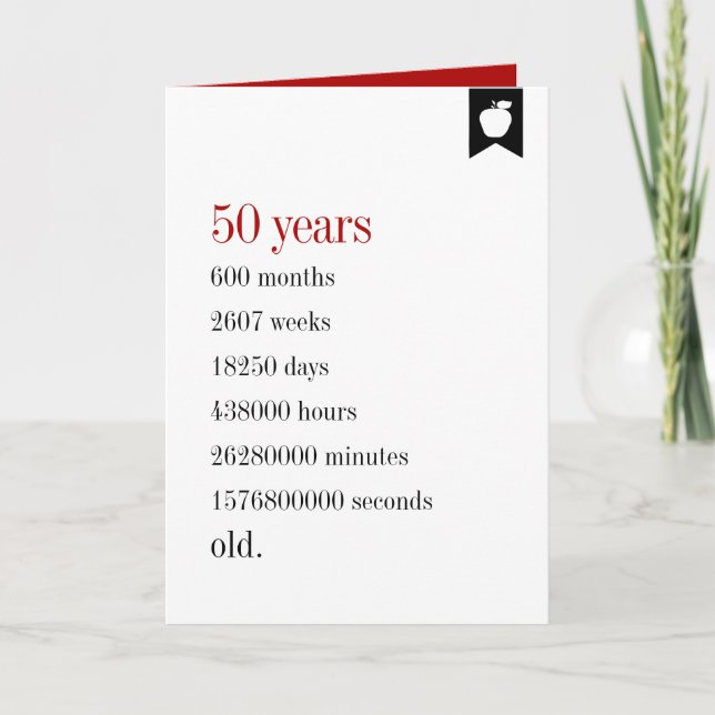 Tarjeta de Cumpleaños de Días de Cumpleaños de Hit (Anverso)