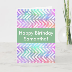 Tarjeta de cumpleaños de dinero