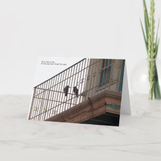 tarjeta de cumpleaños de dos cuervos