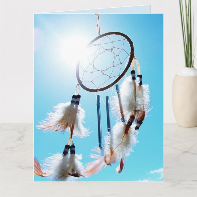 TARJETA DE CUMPLEAÑOS DE DREAM CATCHER (Anverso)