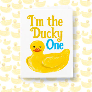 Tarjeta de cumpleaños de Ducky One