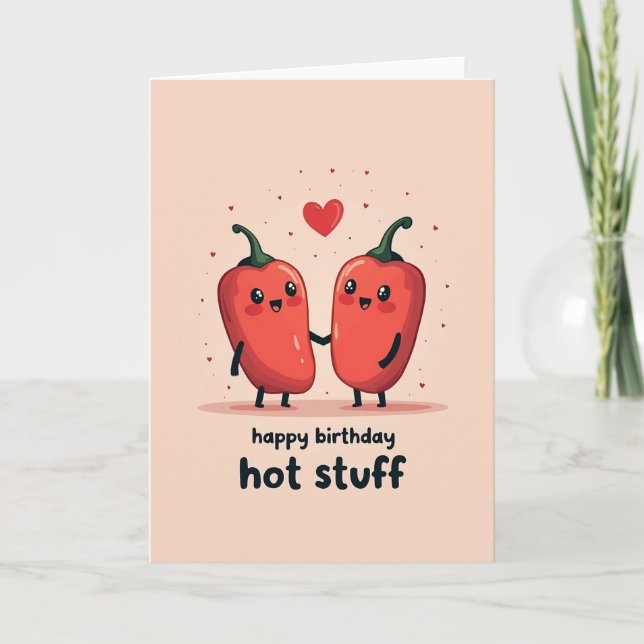 Tarjeta de cumpleaños de dulce vegetal (Anverso)