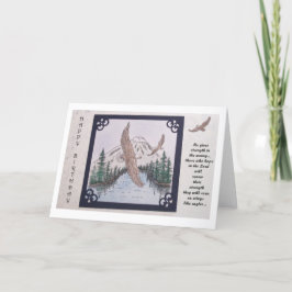 Tarjeta de cumpleaños de Eagle