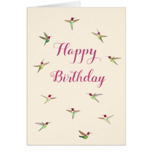 Tarjeta de cumpleaños de Ecru Anna