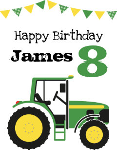 Tarjetas De Cumpleanos Del Tractor Zazzle Es Hay ideas muy originales para hacer de la celebración toda. tarjetas de cumpleanos del tractor