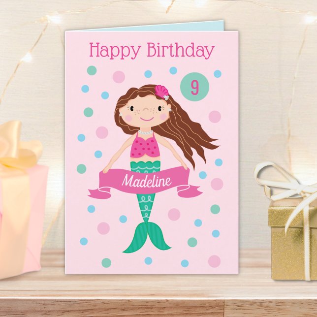 Tarjeta de cumpleaños de edad y nombre personaliza (Subido por el creador)