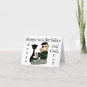 Tarjeta de cumpleaños de encargo de la edad del