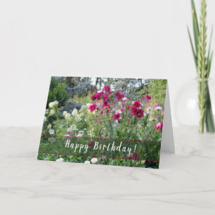 Tarjeta de cumpleaños de English Gardens