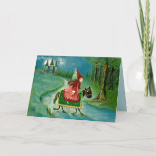 Tarjeta de cumpleaños de entrega real (en blanco)