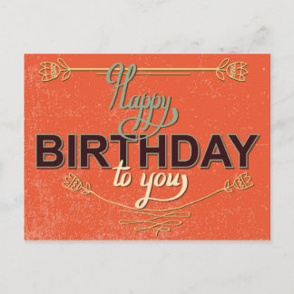 Tarjeta de cumpleaños de época #6