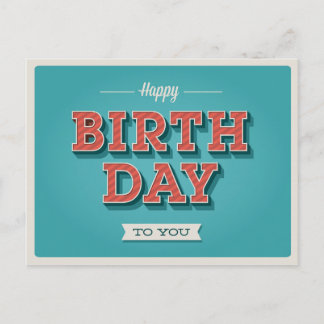 Tarjeta de cumpleaños de época #8
