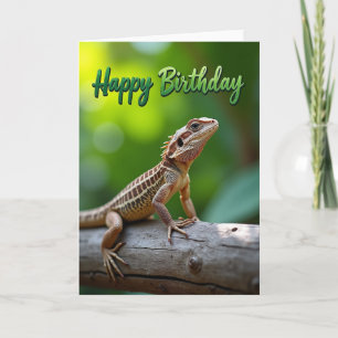 Tarjeta de cumpleaños de escamas dulces