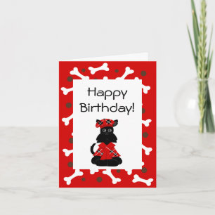Tarjeta de cumpleaños de Escocia