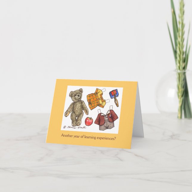 tarjeta de cumpleaños de escuela (Anverso)
