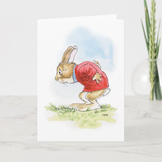 Tarjeta de cumpleaños de espalda incorrecta (Anverso)