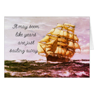 Tarjeta de cumpleaños de estilo vintage para papá