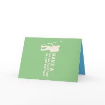 tarjeta de cumpleaños de excursión