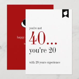Tarjeta de cumpleaños de experiencia histórica