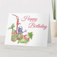 Tarjeta de cumpleaños de felicitación plegada