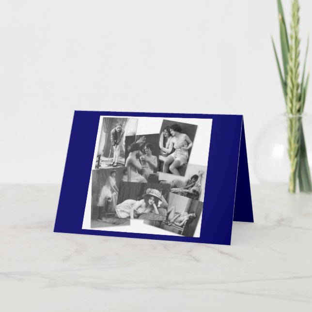 Tarjeta de cumpleaños de Femme Fatale (Anverso)