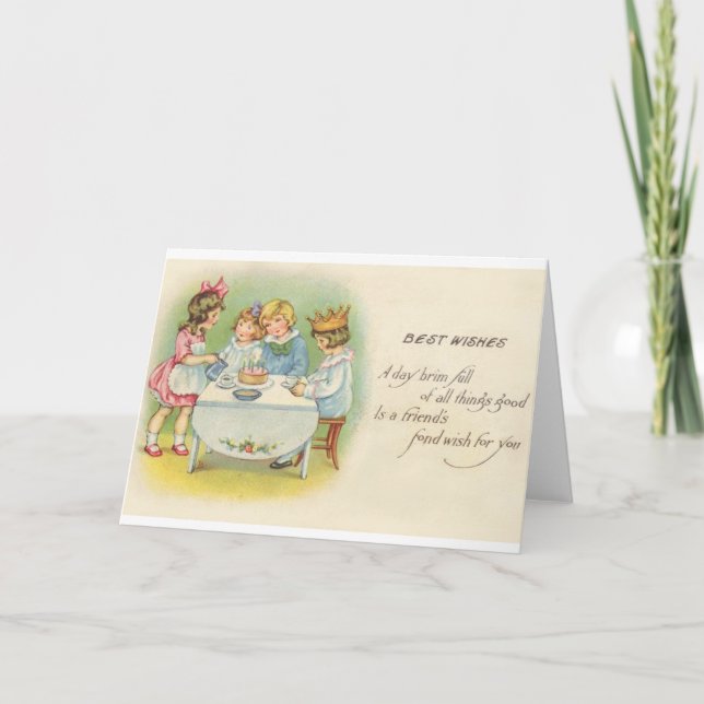 Tarjeta de cumpleaños de fiesta de cumpleaños para (Anverso)