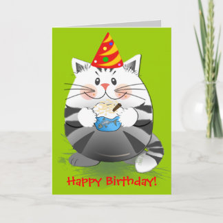 Tarjeta de cumpleaños de Fiesta lindo