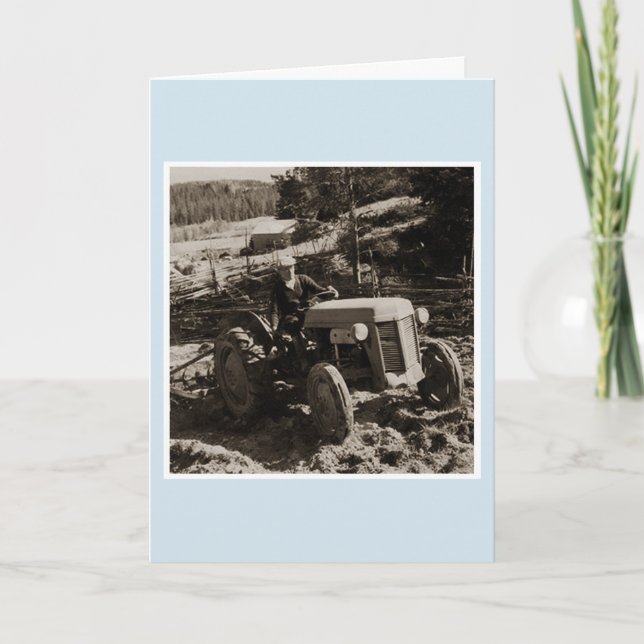 Tarjeta de cumpleaños de Finlandia Ferguson 1950 (Anverso)