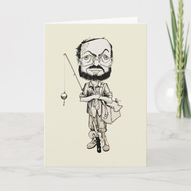 Tarjeta de cumpleaños de Fisherman (Anverso)