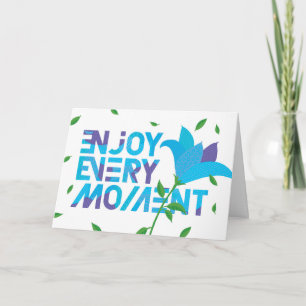 Tarjeta de cumpleaños de flor