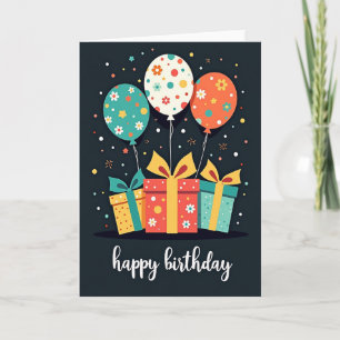 Tarjeta de cumpleaños de Flor Alegre