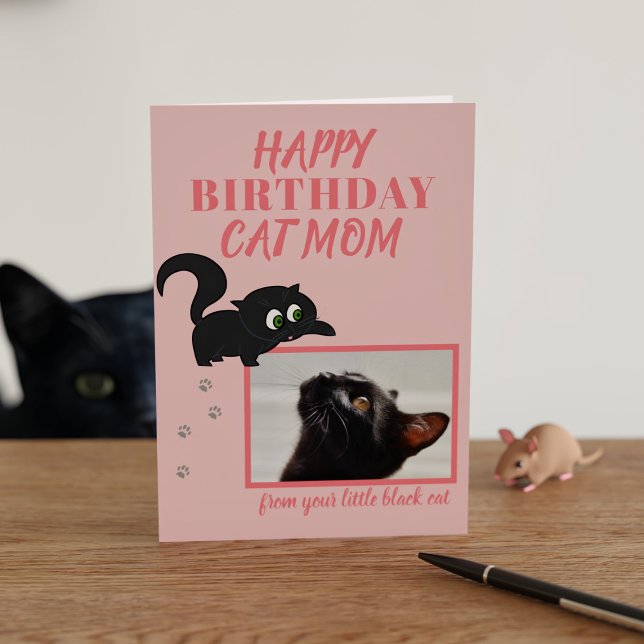 Tarjeta de cumpleaños de foto Mascota personalizad (Subido por el creador)