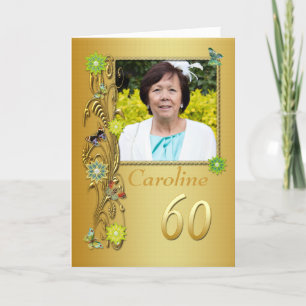 Tarjeta de cumpleaños de fotos del Golden Garden 6