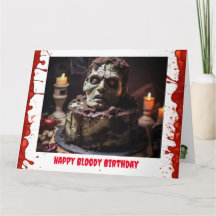 Tarjeta de cumpleaños de Frankenstein