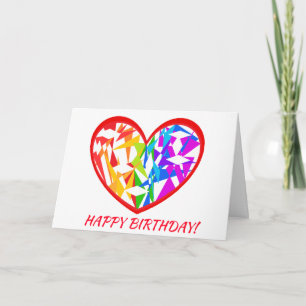 Tarjeta de cumpleaños de Gentle Heart