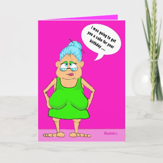 Tarjeta de cumpleaños de Gladys | Zazzle.es