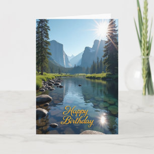 Tarjeta de cumpleaños de Golden Valley